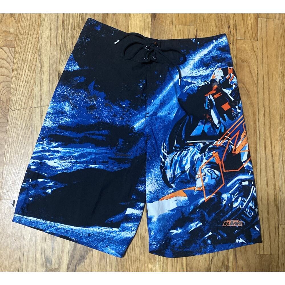KTM PowerWear Board Shorts Swim Trunks Mens Size S